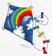 Cross stitch square for Alanna S's quilt