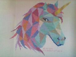 Cross stitch square for Alyssa P's quilt