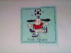Cross stitch square for Charlie P's quilt