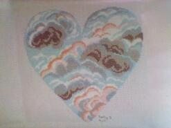 Cross stitch square for Alishah S's quilt