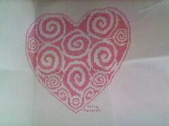Cross stitch square for Alishah S's quilt