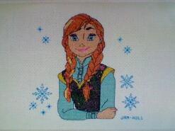 Cross stitch square for Isabelle B's quilt