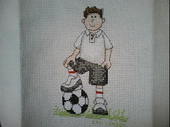 Cross stitch square for Kyle V's quilt