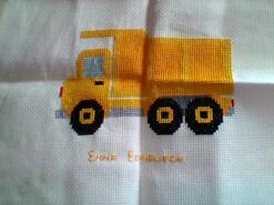 Cross stitch square for Reece C's quilt