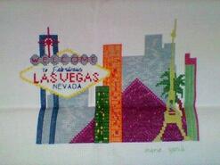 Cross stitch square for David B's quilt