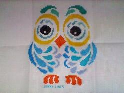 Cross stitch square for Nathan W's quilt