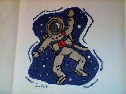 Cross stitch square for Jack W's quilt