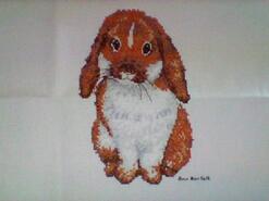 Cross stitch square for Stephanie C's quilt