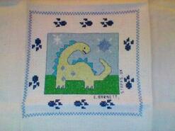 Cross stitch square for Jacob S's quilt