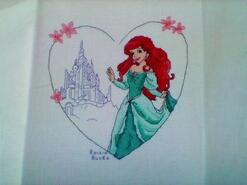 Cross stitch square for Belle J's quilt