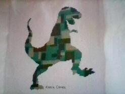 Cross stitch square for Tommy P's quilt