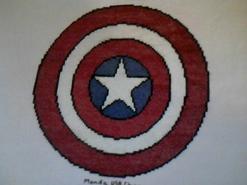 Cross stitch square for Arthur's quilt