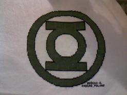 Cross stitch square for Arthur's quilt
