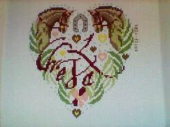 Cross stitch square for Emily S's quilt