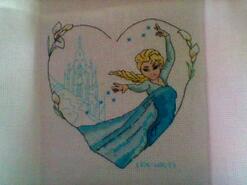 Cross stitch square for Holly S's quilt