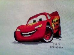 Cross stitch square for Jayden A's quilt