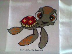 Cross stitch square for Lydia G's quilt