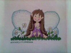 Cross stitch square for Ella-Rose E's quilt