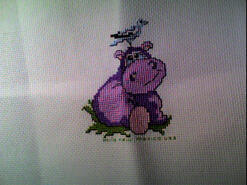Cross stitch square for Skye S's quilt