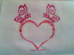 Cross stitch square for Ellis S's quilt