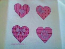 Cross stitch square for Ellis S's quilt