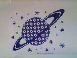 Cross stitch square for Keaton W's quilt