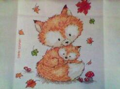 Cross stitch square for Martha-Rose's quilt