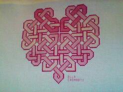Cross stitch square for Jodi C's quilt