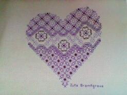 Cross stitch square for Jodi C's quilt