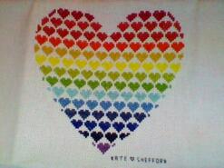 Cross stitch square for Jodi C's quilt