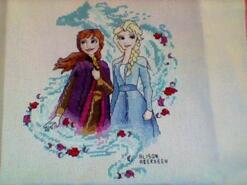 Cross stitch square for Bethany's quilt