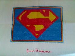 Cross stitch square for Keane's quilt