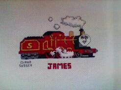 Cross stitch square for Felix C's quilt