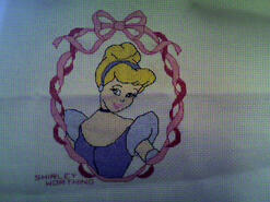 Cross stitch square for Mia F's quilt