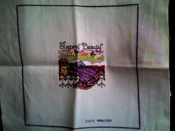 Cross stitch square for Mia F's quilt
