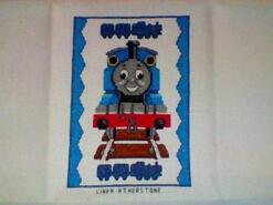 Cross stitch square for Kearyn A's quilt