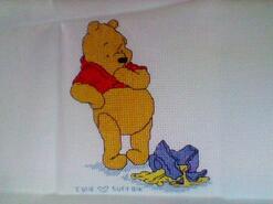 Cross stitch square for Megan D's quilt
