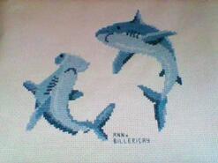 Cross stitch square for Niall B's quilt