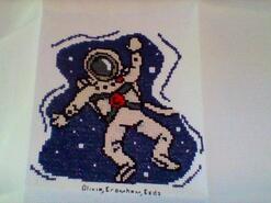 Cross stitch square for Ryan G's quilt