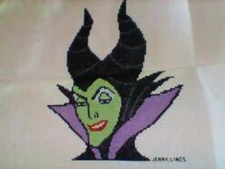 Cross stitch square for Amelie C's quilt