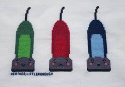 Cross stitch square for Connor C's quilt