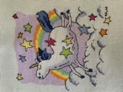 Cross stitch square for Heidi B's quilt