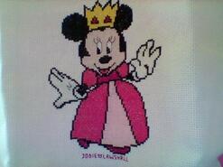 Cross stitch square for Vicki H's quilt