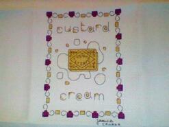 Cross stitch square for Nessa J's quilt
