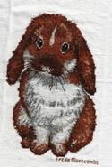 Cross stitch square for Emily Jo's quilt