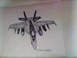 Cross stitch square for Lewis C's quilt