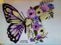 Cross stitch square for Katie R's quilt