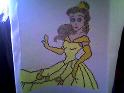 Cross stitch square for Lucy T's quilt