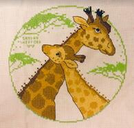 Cross stitch square for Emilio B's quilt
