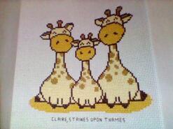 Cross stitch square for Emilio B's quilt